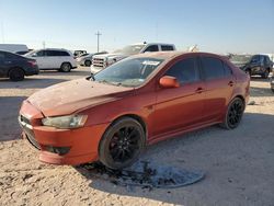 2010 Mitsubishi Lancer GTS en venta en Andrews, TX