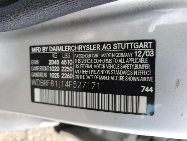 2004 Mercedes-Benz C 240 4matic