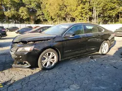 Salvage cars for sale at Austell, GA auction: 2015 Chevrolet Impala LT