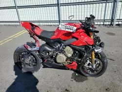 Salvage motorcycles for sale at Pennsburg, PA auction: 2023 Ducati Streetfighter V4