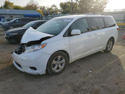 Toyota Sienna le Vehiculos salvage en venta: 2015 Toyota Sienna LE