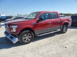 Salvage cars for sale at Indianapolis, IN auction: 2015 Ford F150 Supercrew