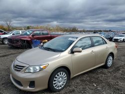 Salvage cars for sale at Des Moines, IA auction: 2013 Toyota Corolla Base