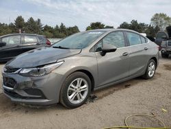 Chevrolet salvage cars for sale: 2018 Chevrolet Cruze LT