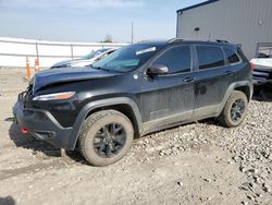 Salvage cars for sale at Appleton, WI auction: 2016 Jeep Cherokee Trailhawk