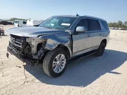 Salvage cars for sale at Houston, TX auction: 2024 GMC Yukon SLT