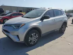 Salvage cars for sale at Wilmer, TX auction: 2016 Toyota Rav4 LE