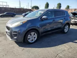 KIA salvage cars for sale: 2017 KIA Sportage LX