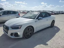 Carros salvage para piezas a la venta en subasta: 2023 Audi S5 Prestige