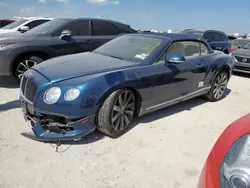 Bentley salvage cars for sale: 2015 Bentley Continental GTC V8