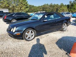 Vehiculos salvage en venta de Copart Houston, TX: 2002 Mercedes-Benz CLK 430