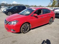 Nissan salvage cars for sale: 2017 Nissan Sentra S