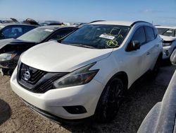 Salvage Cars with No Bids Yet For Sale at auction: 2018 Nissan Murano S