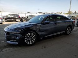 Salvage cars for sale at Dyer, IN auction: 2020 Honda Accord Hybrid EXL