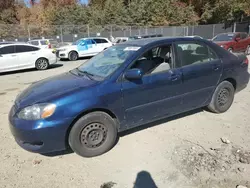 2006 Toyota Corolla CE en venta en Waldorf, MD