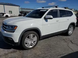 Salvage cars for sale at Tulsa, OK auction: 2019 Volkswagen Atlas SE