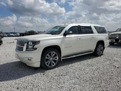 Carros salvage sin ofertas aún a la venta en subasta: 2015 Chevrolet Suburban K1500 LTZ