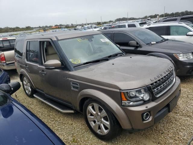 2016 Land Rover LR4 HSE