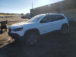 Salvage cars for sale at Colorado Springs, CO auction: 2019 Jeep Cherokee Trailhawk