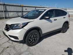 Salvage cars for sale at Walton, KY auction: 2016 Honda CR-V SE