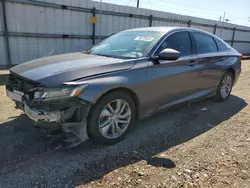 Salvage cars for sale from Copart Mercedes, TX: 2020 Honda Accord LX