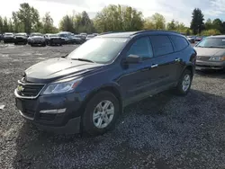 Salvage cars for sale at auction: 2016 Chevrolet Traverse LS