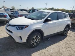 Salvage cars for sale at Indianapolis, IN auction: 2018 Toyota Rav4 LE