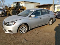 Salvage cars for sale at New Britain, CT auction: 2019 Nissan Sentra S