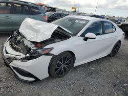 Salvage cars for sale at Cahokia Heights, IL auction: 2021 Toyota Camry SE