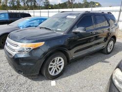 Salvage cars for sale at Spartanburg, SC auction: 2015 Ford Explorer XLT