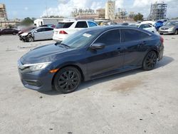 Salvage cars for sale from Copart New Orleans, LA: 2018 Honda Civic LX