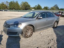 Salvage cars for sale at Madisonville, TN auction: 2013 Volkswagen Passat S