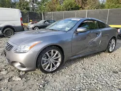 Salvage cars for sale at Waldorf, MD auction: 2009 Infiniti G37 Base