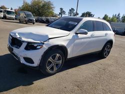 Carros salvage a la venta en subasta: 2018 Mercedes-Benz GLC 300 4matic