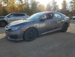 Salvage cars for sale at Cookstown, ON auction: 2018 Honda Civic LX