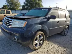 Carros dañados por inundaciones a la venta en subasta: 2012 Honda Pilot EX