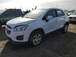 Chevrolet Trax ls salvage cars for sale: 2016 Chevrolet Trax LS