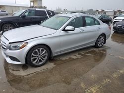 Salvage cars for sale at Riverview, FL auction: 2016 Mercedes-Benz C300