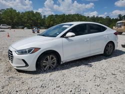 Salvage cars for sale at Houston, TX auction: 2017 Hyundai Elantra SE