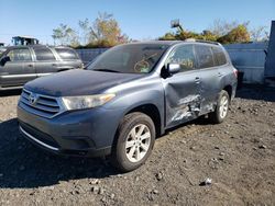 Salvage cars for sale at Marlboro, NY auction: 2011 Toyota Highlander Base