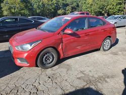 Salvage cars for sale at Austell, GA auction: 2019 Hyundai Accent SE