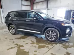 Salvage cars for sale at North Billerica, MA auction: 2020 Hyundai Santa FE SEL