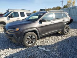 Salvage vehicles for parts for sale at auction: 2019 Jeep Cherokee Trailhawk