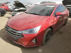 Salvage cars for sale at Brighton, CO auction: 2020 Hyundai Elantra SEL