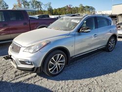 Salvage cars for sale at Spartanburg, SC auction: 2017 Infiniti QX50