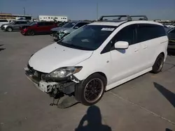 Salvage cars for sale at Grand Prairie, TX auction: 2009 Mazda 5