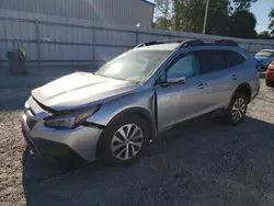 Salvage cars for sale at Gastonia, NC auction: 2021 Subaru Outback Premium