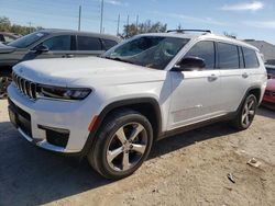 Carros salvage sin ofertas aún a la venta en subasta: 2021 Jeep Grand Cherokee L Limited