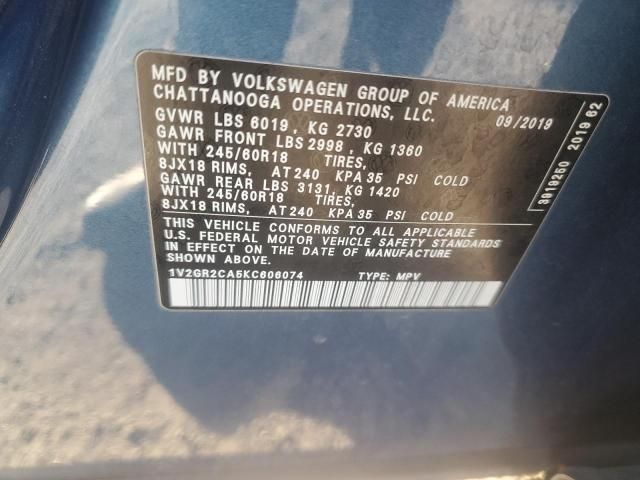 2019 Volkswagen Atlas S