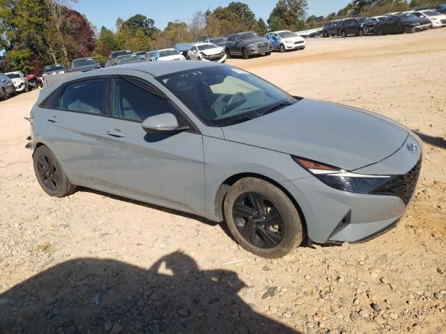 2023 Hyundai Elantra Blue